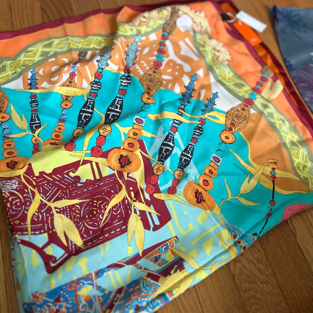 Chinese silk scarf